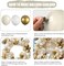 Sand White Gold Balloon Arch Kit, White Beige Chrome Gold Balloons Cream Balloons Metallic Gold Balloons